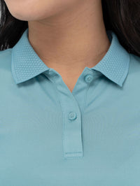 Thumbnail for เสื้อโปโลผู้หญิง YODY ผ้า coolmax คอปก เย็นสบาย ซับเหงื่อได้ดี สไตล์ออฟฟิศ APN5320